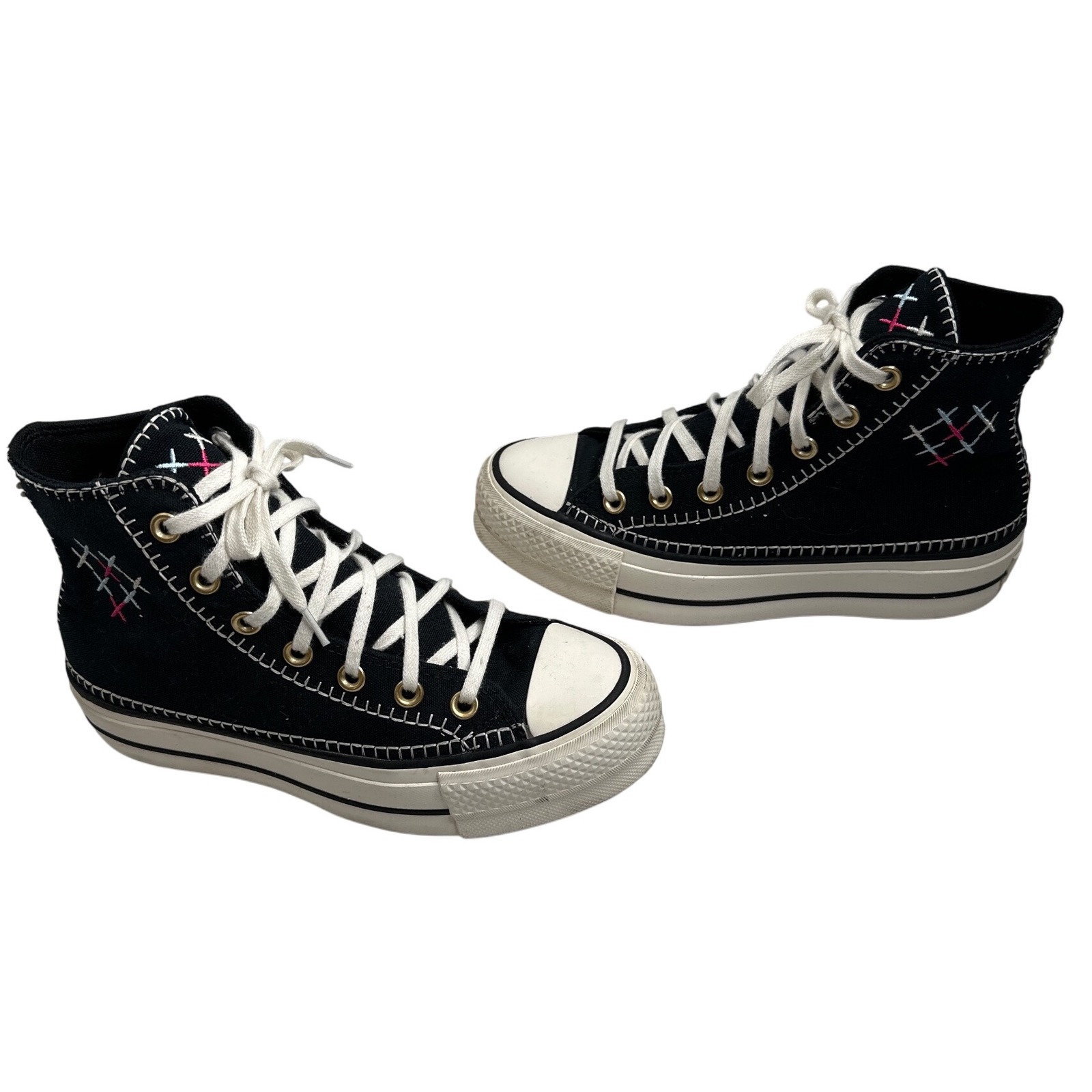 Converse Chuck Taylor All Star Lift Hi Crafted Stitching Women's 6 A08731c